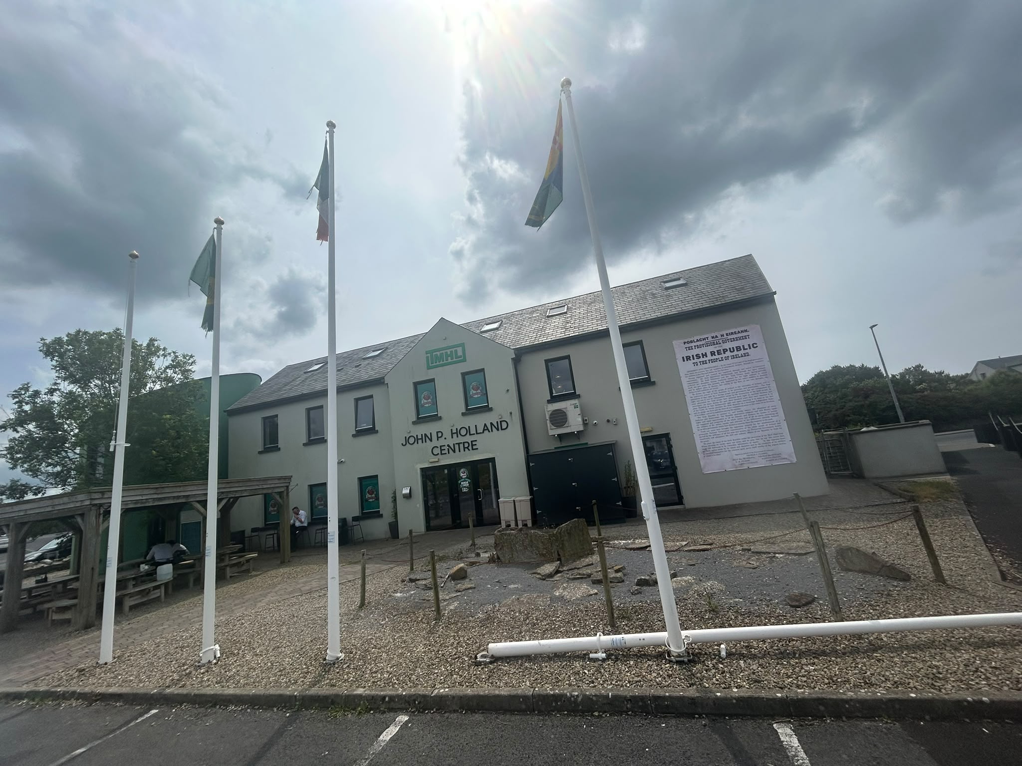 Ongoing maintenance at the John P. Holland Centre, Liscannor